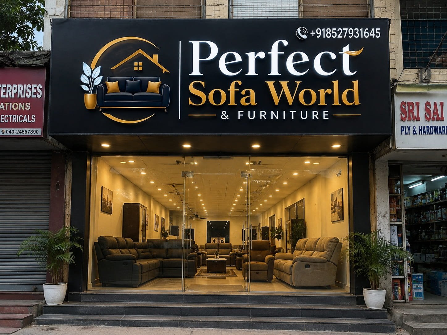 Perfect Sofa World & Furniture, Call: +918527931645